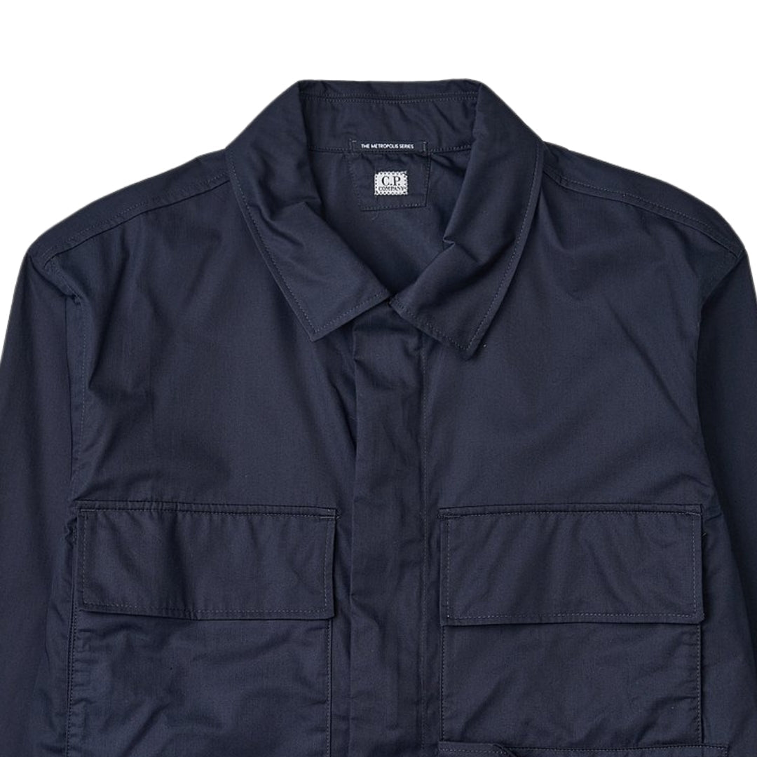 C.P. Company Gabardine PD Total Eclipse Navy Blue Jacket M