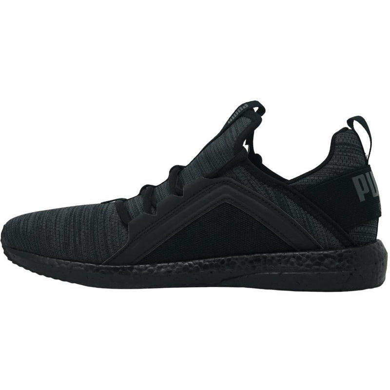 Puma Mega NRGY Heather Knit Black Trainers - Nova Clothing