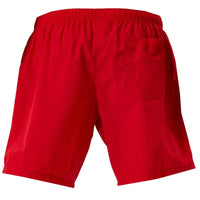 Moschino Metal Logo Red Long Swim Shorts M