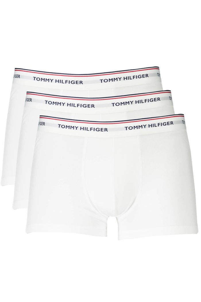 Tommy Hilfiger White Cotton Men Boxer