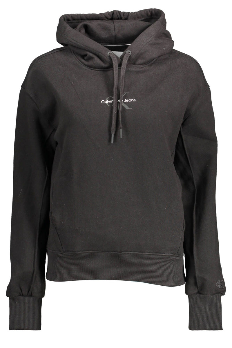 Calvin Klein Chic Hooded Sweatshirt with Logo Print