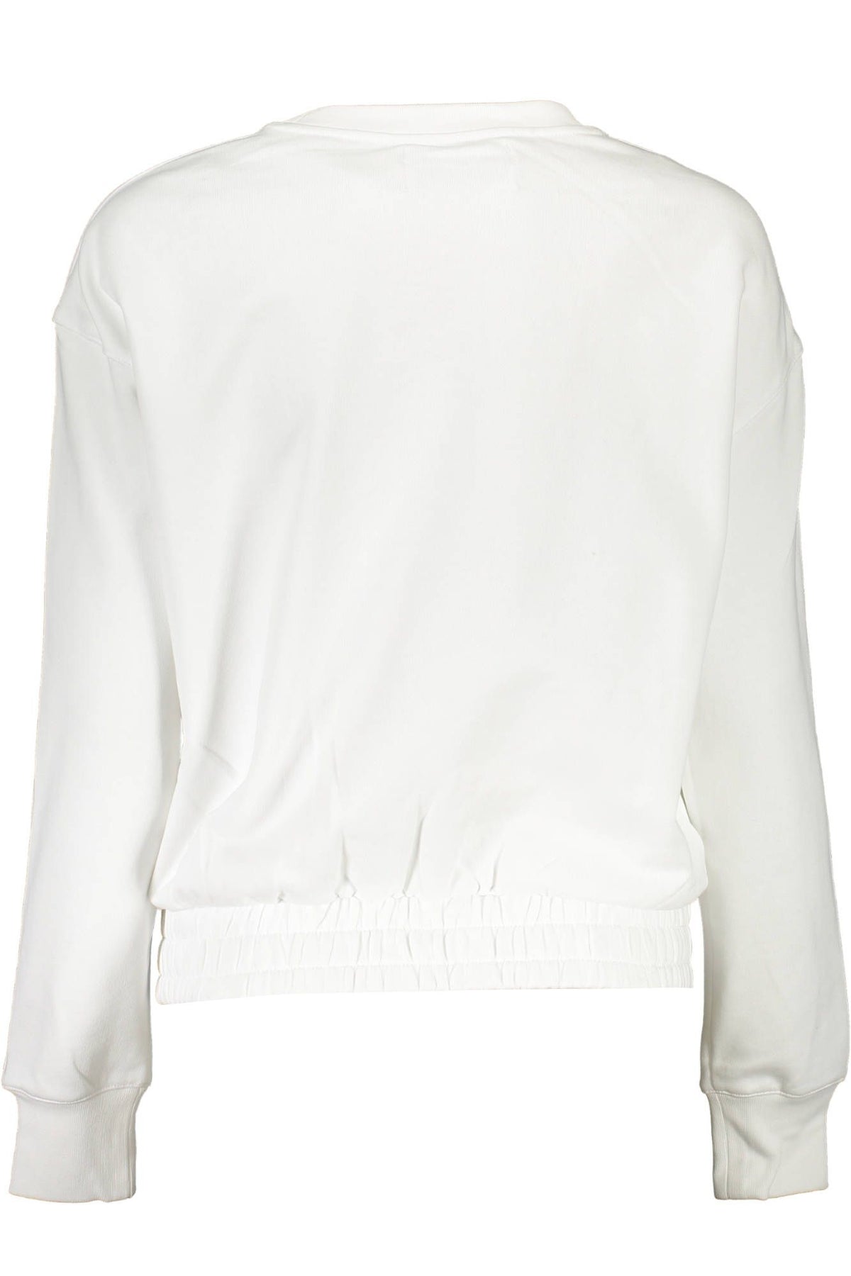 Calvin Klein Elegant White Cotton Sweatshirt