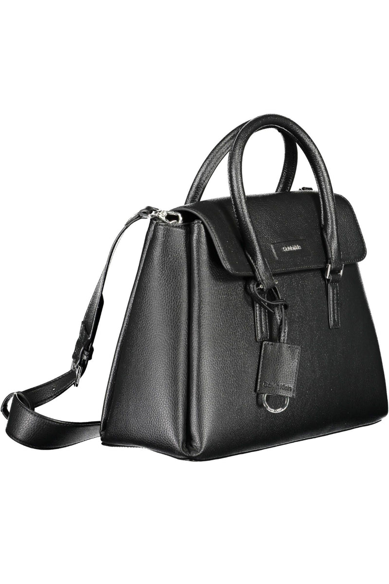 Calvin Klein Black Polyester Women Handbag