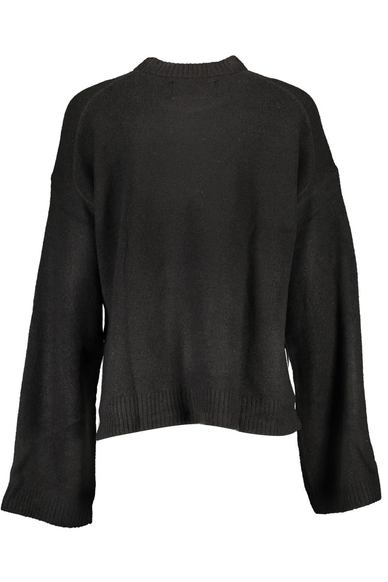 Calvin Klein Chic Black Embroidered Sweater