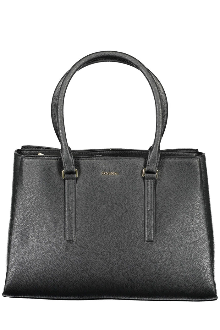 Calvin Klein Black Polyester Women Handbag