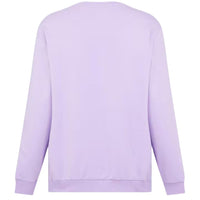 Moschino Taped Sleeve Purple Sweatshirt XS