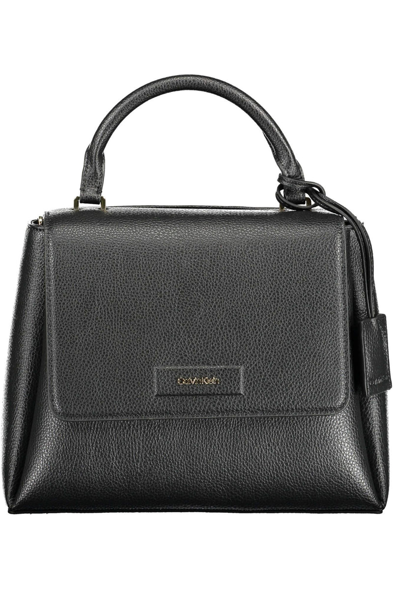 Calvin Klein Black Polyester Women Handbag