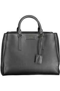 Calvin Klein Black Polyester Women Handbag