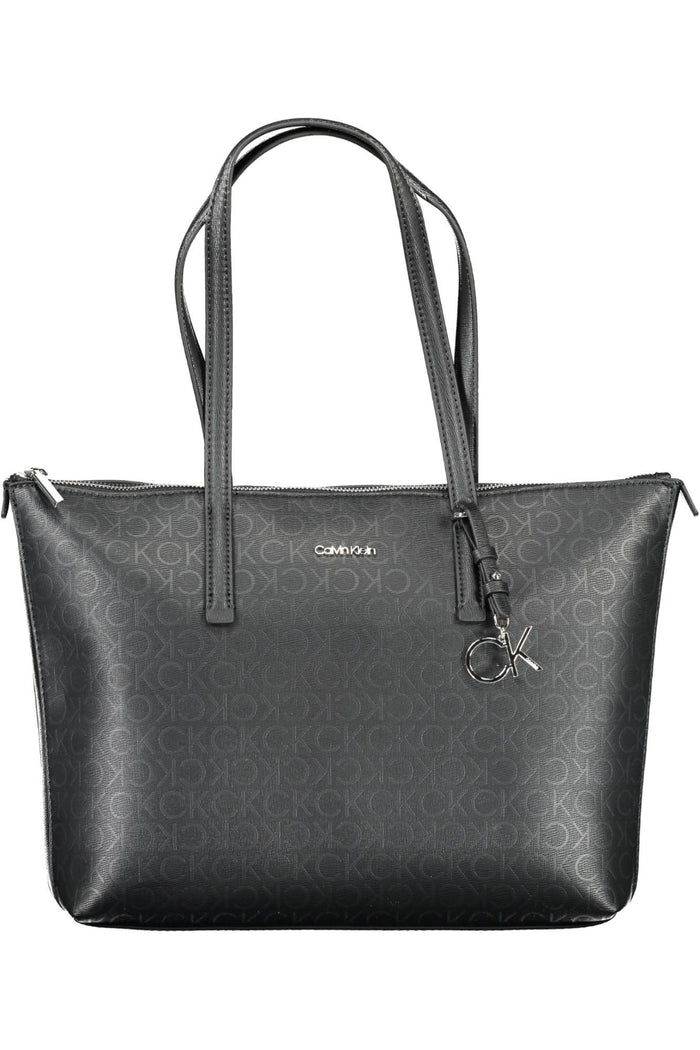 Calvin Klein Black Polyester Women Handbag