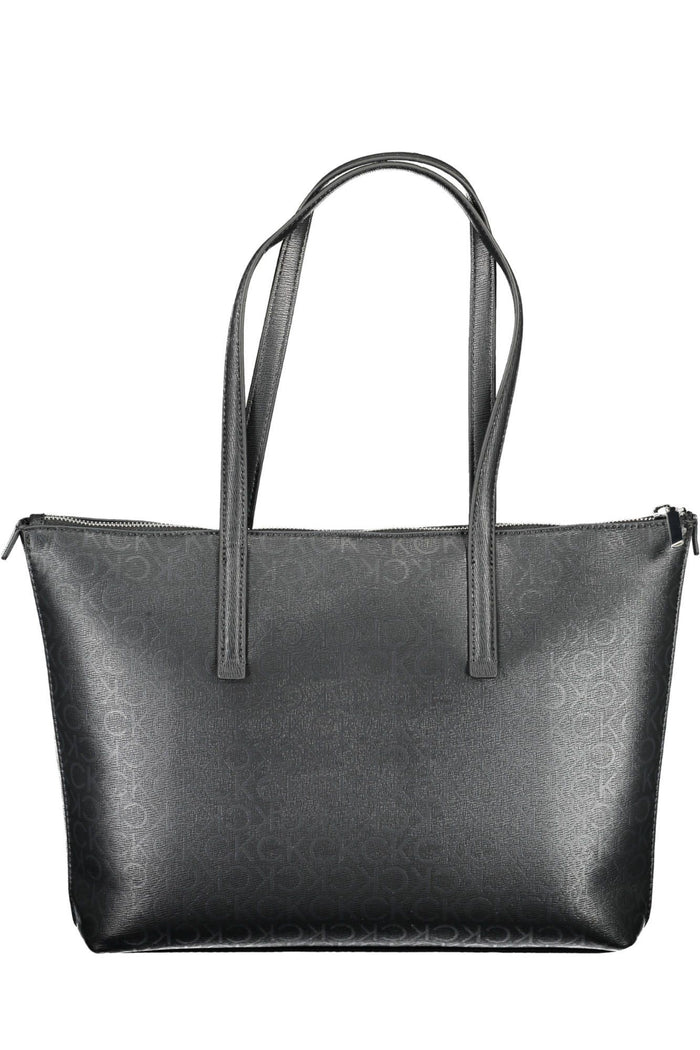 Calvin Klein Black Polyester Women Handbag