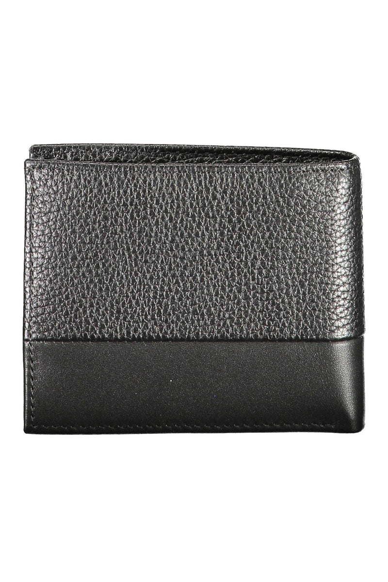 Calvin Klein Sleek Black Leather RFID Wallet