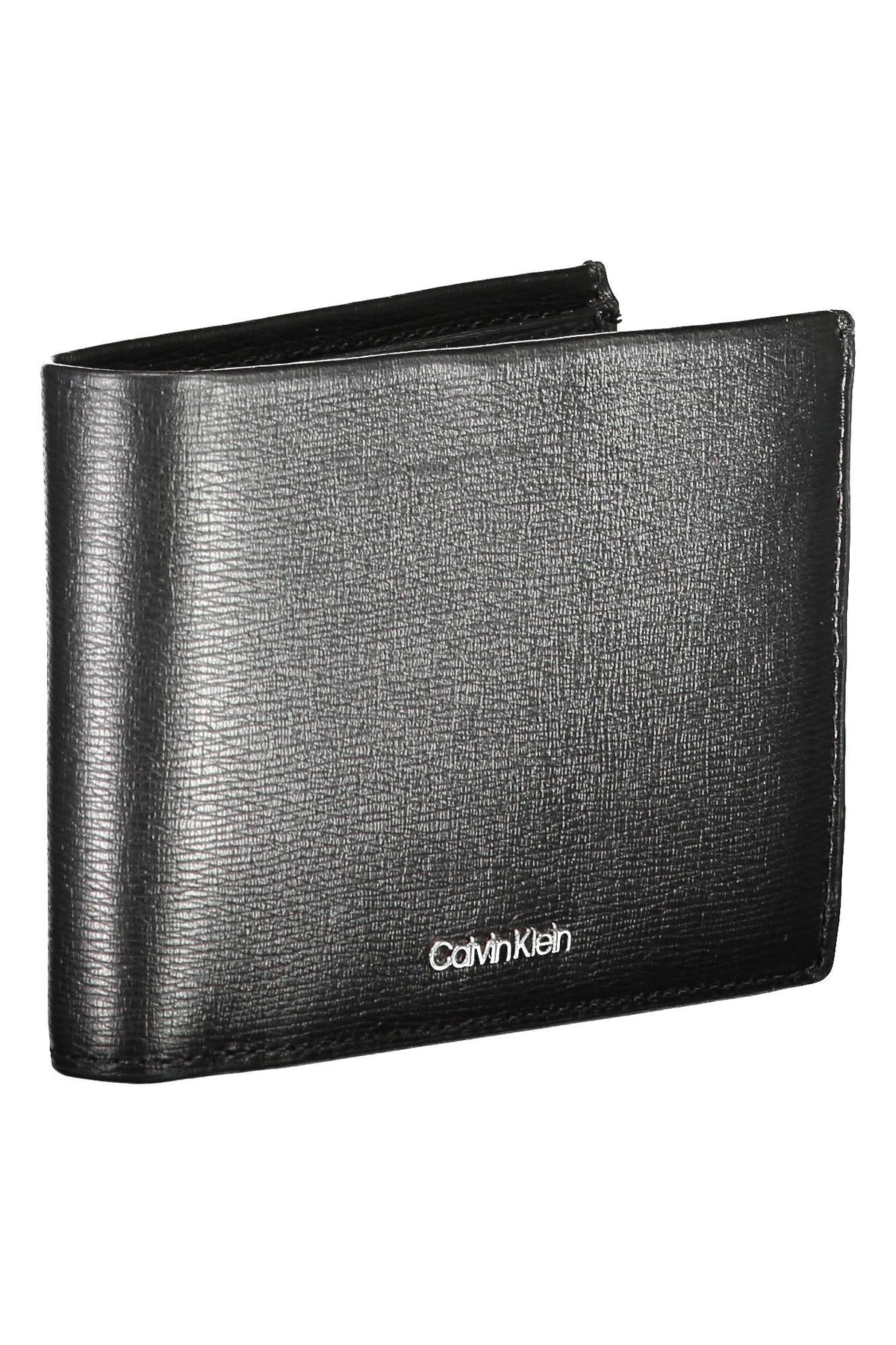 Calvin Klein Sleek Black Leather Wallet with RFID Protection