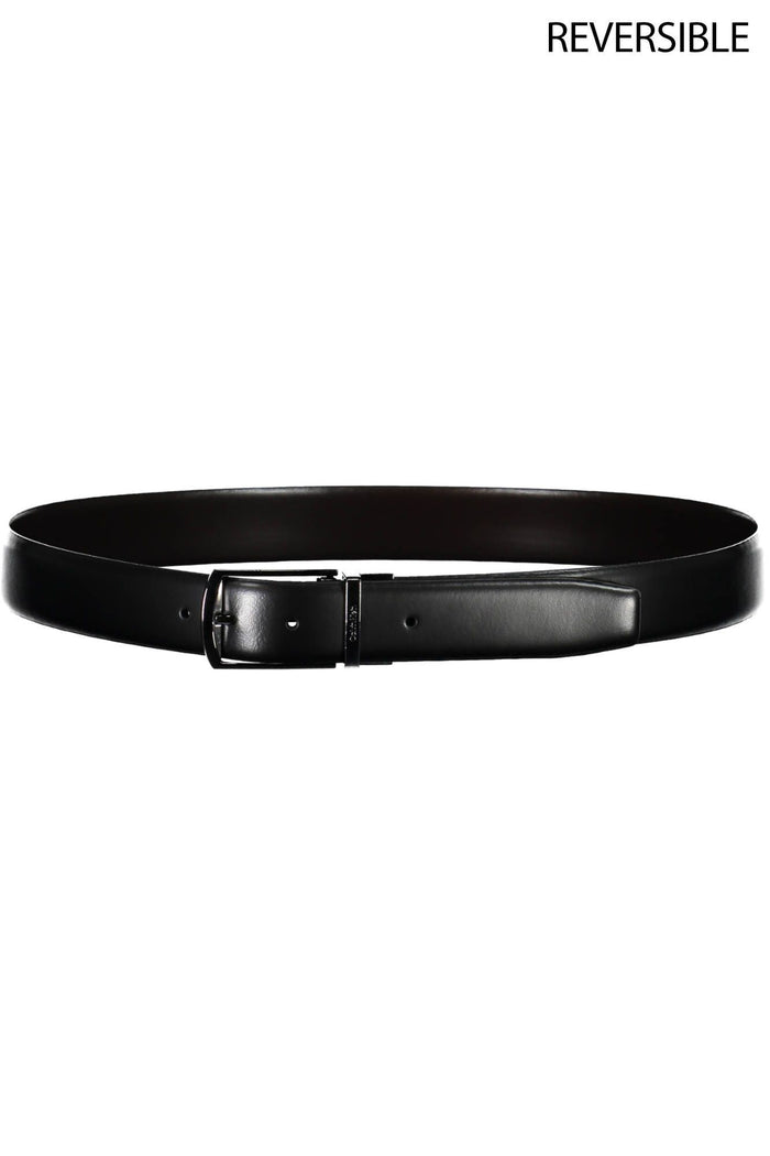 Calvin Klein Reversible Black Leather Belt