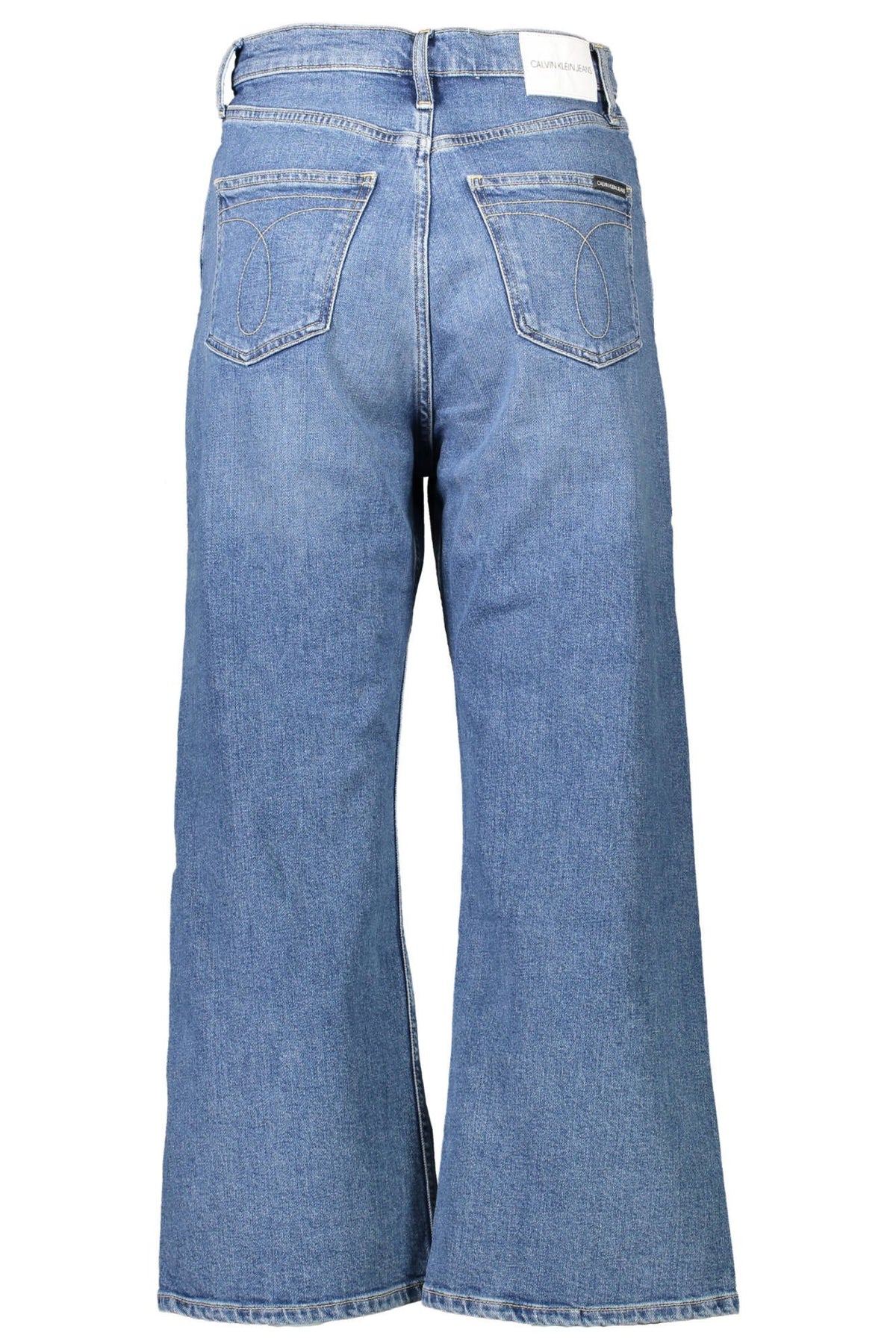 Calvin Klein High Waist Wide Leg Chic Jeans