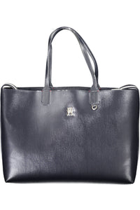 Tommy Hilfiger Elegant Blue Shoulder Bag with Pochette