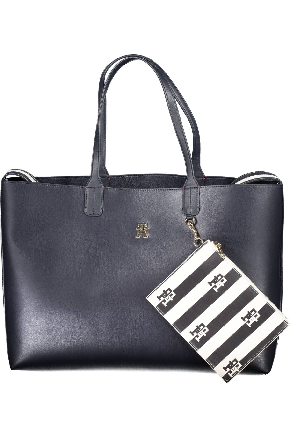 Tommy Hilfiger Elegant Blue Shoulder Bag with Pochette