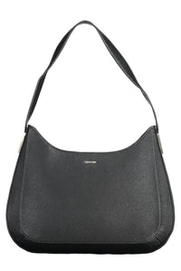 Calvin Klein Elegant Black One-Shoulder Handbag