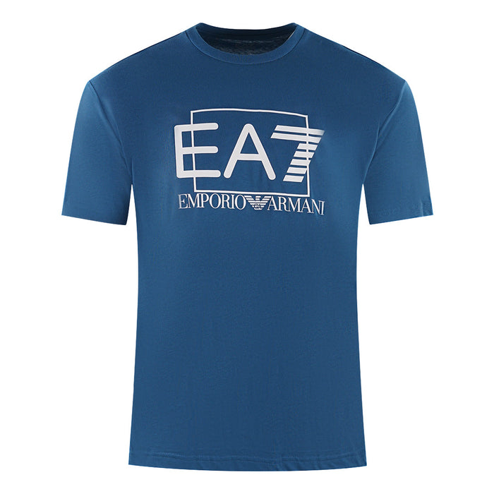 Ea7 Mens 3Rpt09 Pj02Z 1534 T Shirt Blue