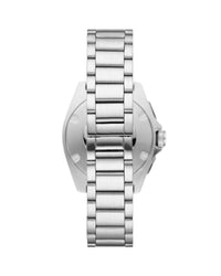 Emporio Armani Sleek Silver Chronograph Timepiece