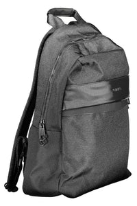 Calvin Klein Black Polyester Men Backpack