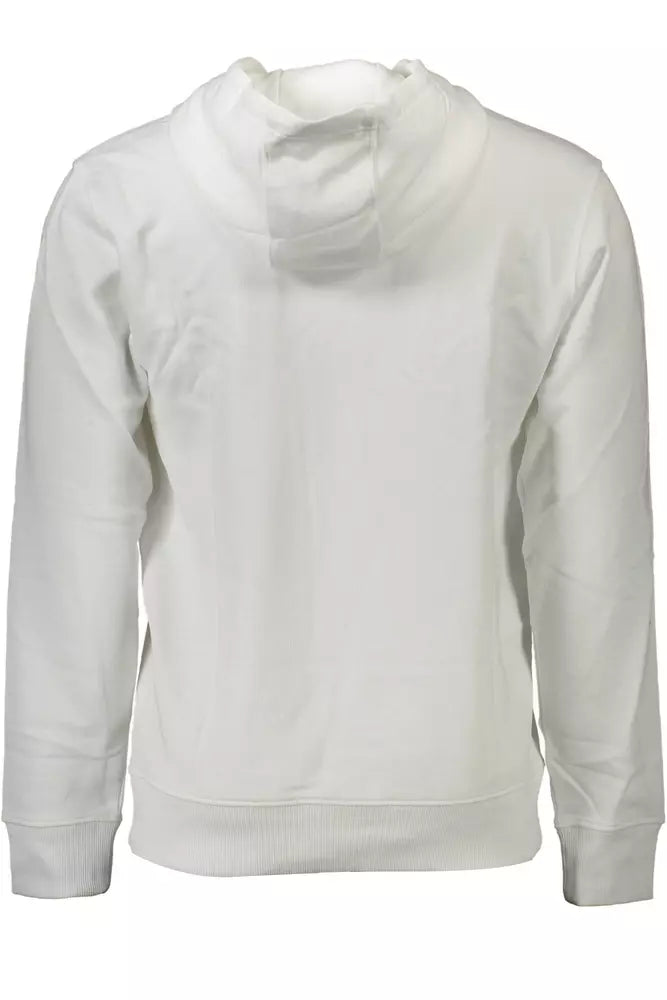 Tommy Hilfiger White Cotton Men Sweater