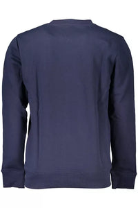 Tommy Hilfiger Cozy Blue Cotton Crewneck Sweater