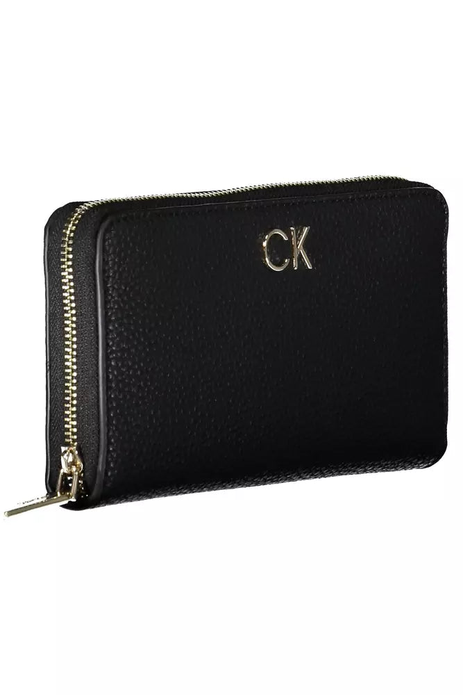 Calvin Klein Black Polyester Women Wallet