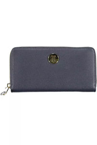 Tommy Hilfiger Blue Polyethylene Women Wallet