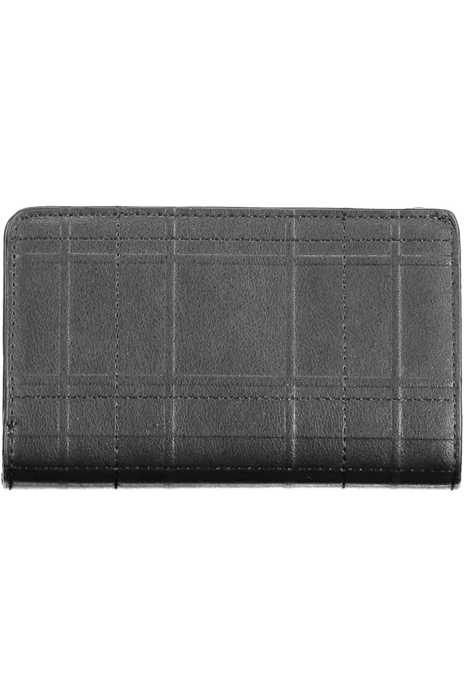 Calvin Klein Chic Black Tri-Fold Wallet with RFID Lock