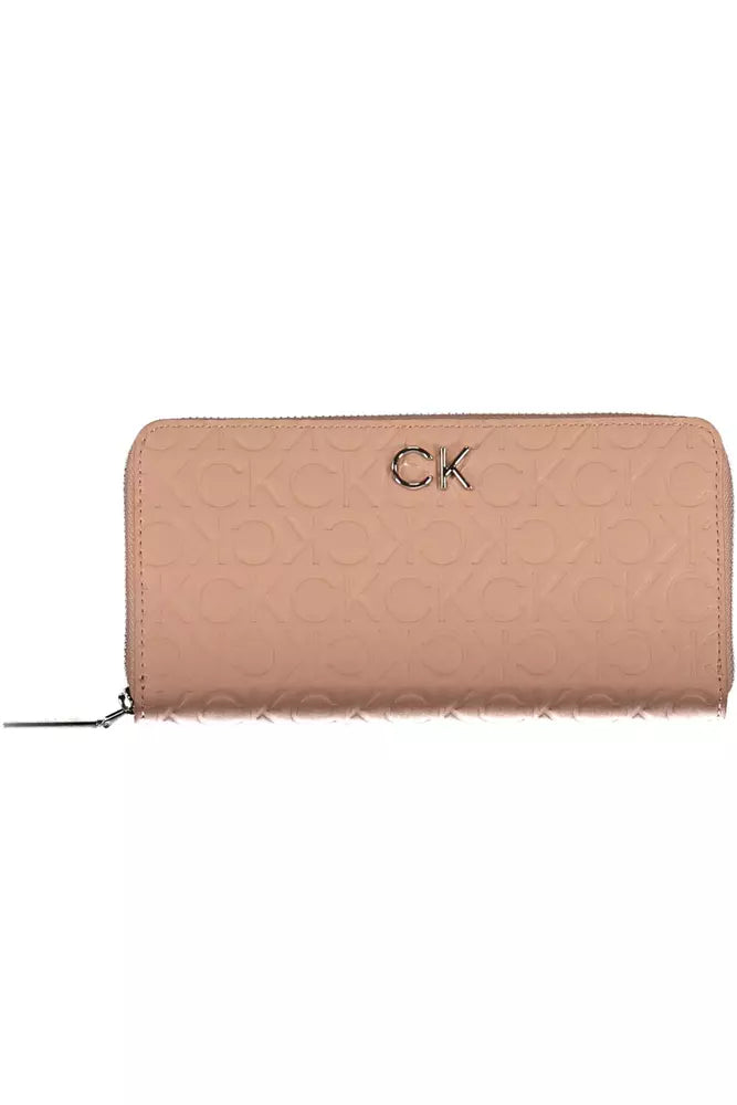 Calvin Klein Pink Polyester Women Wallet