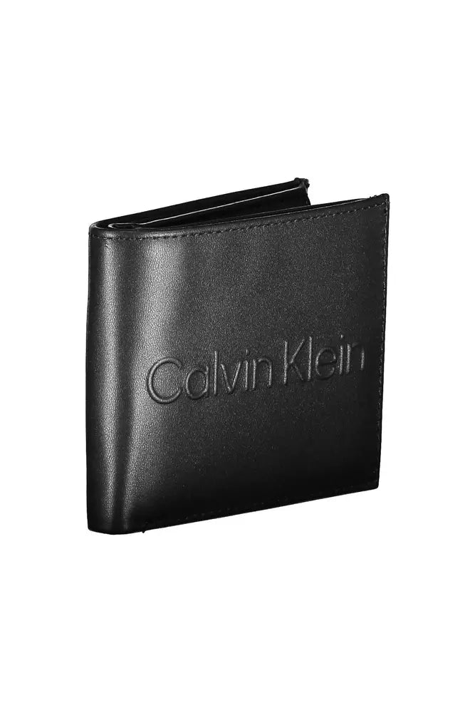 Calvin Klein Black Polyethylene Men Wallet