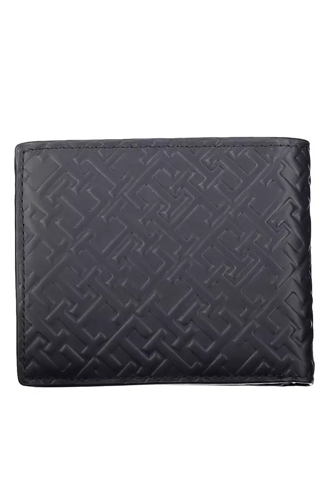 Tommy Hilfiger Sophisticated Blue Leather Men's Wallet