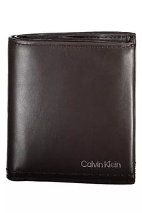 Calvin Klein Brown Leather Men Wallet