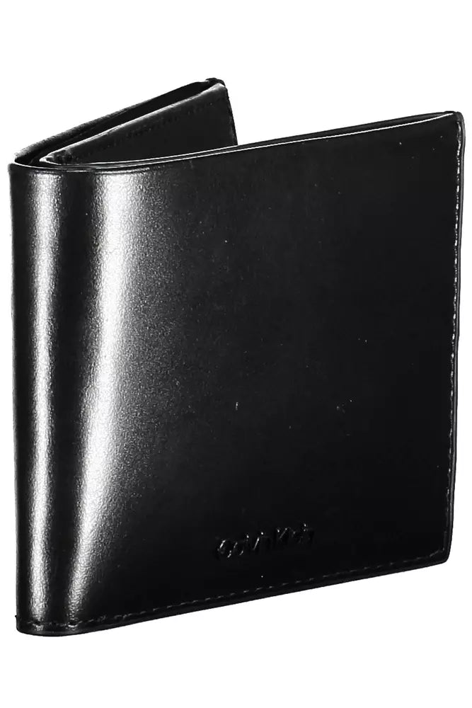 Calvin Klein Black Leather Men Wallet