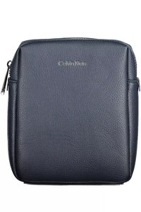 Calvin Klein Blue Polyester Men Shoulder Bag