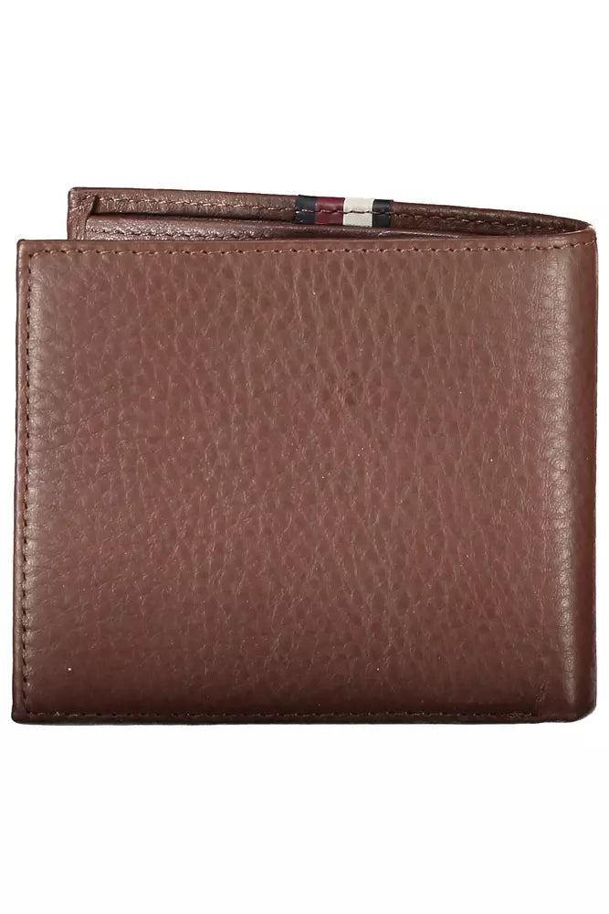 Tommy Hilfiger Brown Leather Men Wallet