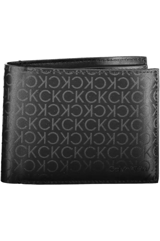 Calvin Klein Black Polyester Men Wallet