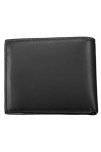 Tommy Hilfiger Black Leather Men Wallet