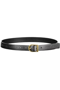 Tommy Hilfiger Black Leather Women Belt