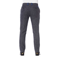 Trussardi Sleek Black Designer Trousers