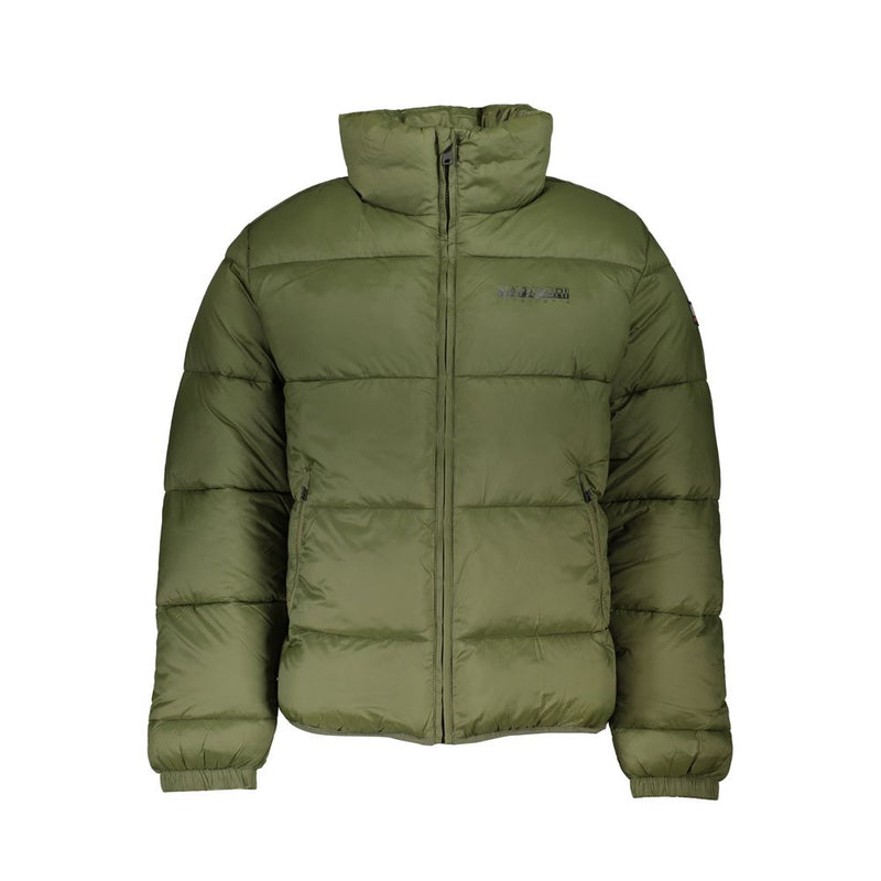 Napapijri Green Polyamide Men Jacket