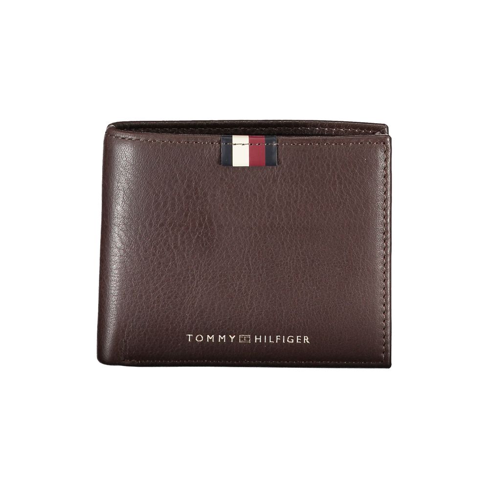 Tommy Hilfiger Brown Leather Men Wallet