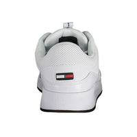 Tommy Hilfiger White Polyethylene Men Sneaker