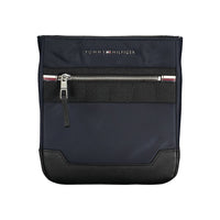 Tommy Hilfiger Sleek Blue Shoulder Bag with Contrasting Details