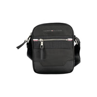 Tommy Hilfiger Elegant Black Contrasting Details Shoulder Bag