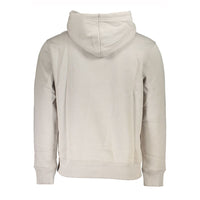 Calvin Klein Chic Gray Fleece Hooded Sweatshirt