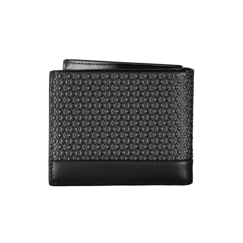 Calvin Klein Elegant Black Leather RFID Wallet