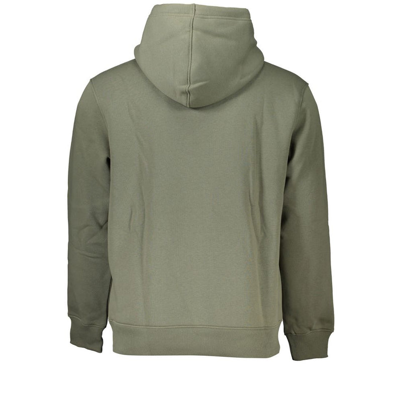 Calvin Klein Chic Green Fleece Hooded Sweatshirt