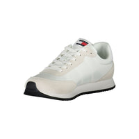 Tommy Hilfiger Sleek White Sneakers with Contrasting Details