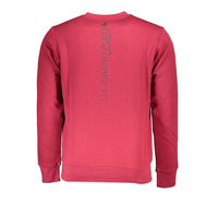 U.S. Grand Polo Chic Pink Fleece Crew Neck Sweatshirt